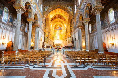 Monreale Cathedral or Duomo di Monreale in Palermo