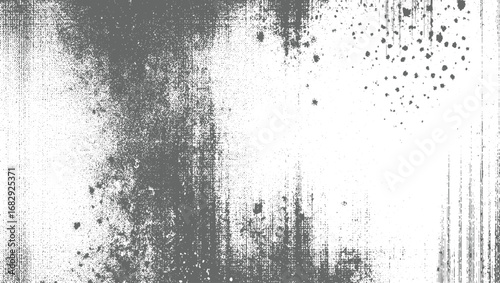 Gray distressed textured background with splatters and lines grunge