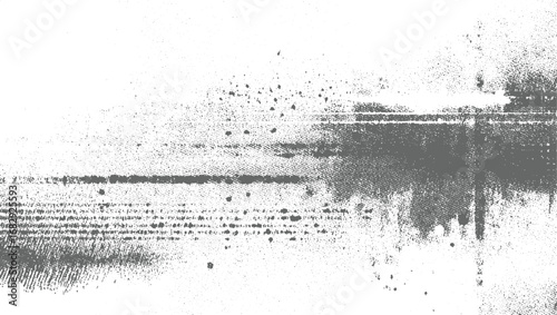Grey textured abstract background with scattered dots and lines white