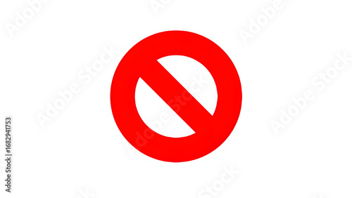 Free Download red prohibition no entry symbol isolated on transparent PNG background, no entry sign on Png - GFXLoad