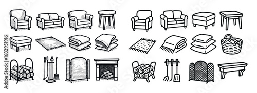 Fireside Furniture Icons