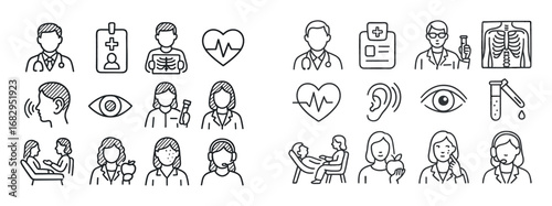 Medical Specialist Icons
