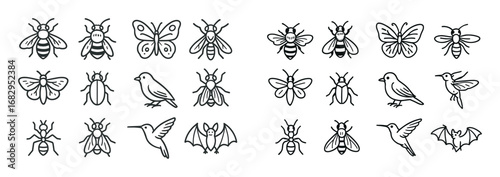Wild Pollinators Icons