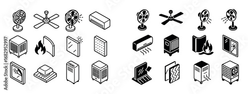 Heat Protection Icons