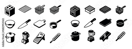 Isometric Kitchen Essentials