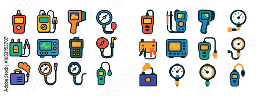 Colorful Autoshop Tool Icons