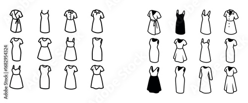 Isometric Dress Icons