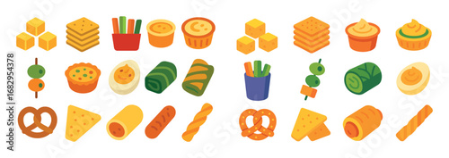 Picnic Snack Icons