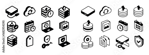 Digital Hygiene Icons