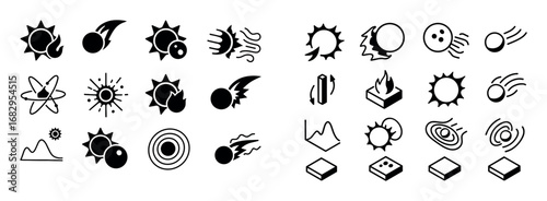 Isometric Solar Icons