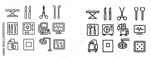 Veterinary Surgery Icons