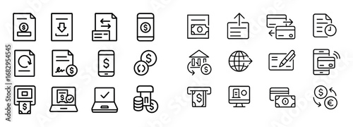 Banking Icon Grid