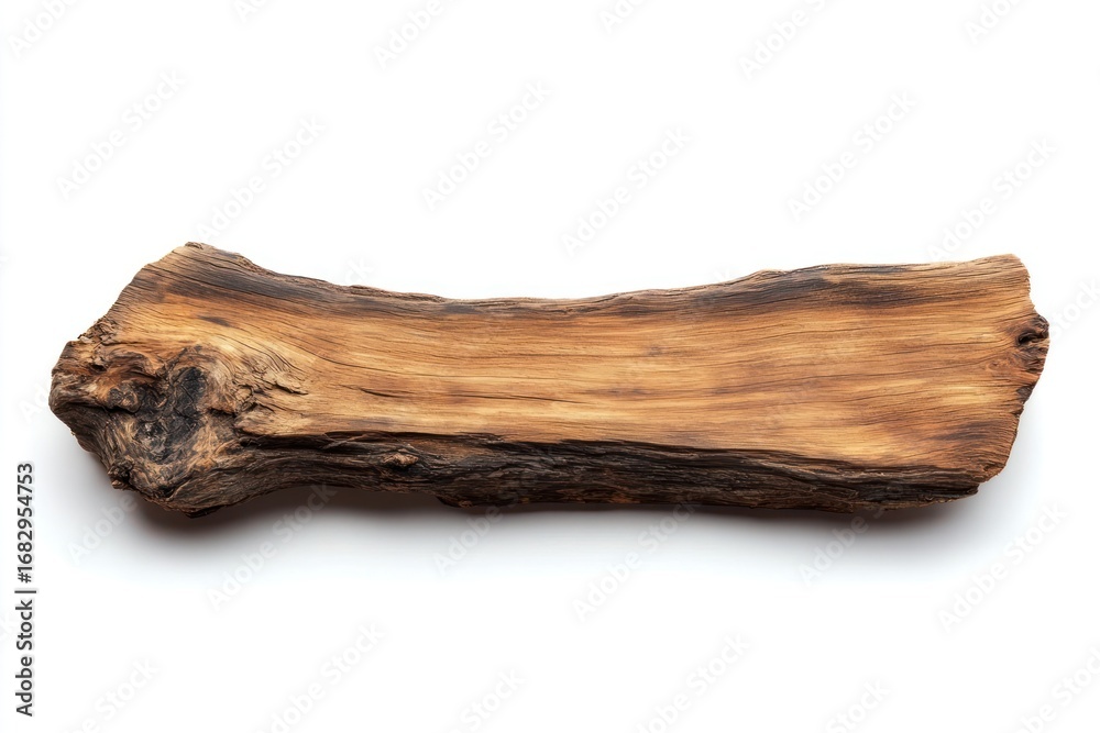 Fototapeta premium Piece of wood decoration driftwood natural.