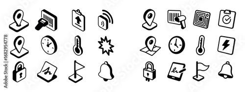 Freight Tracking Icons
