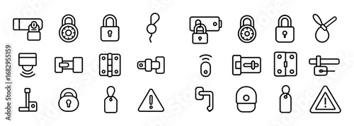 Mobile Security Icons