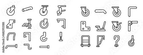 Minimalist Tool Cabinet Icons