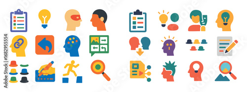 Creative Thinking Icons