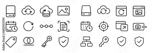 Digital Hygiene Icons
