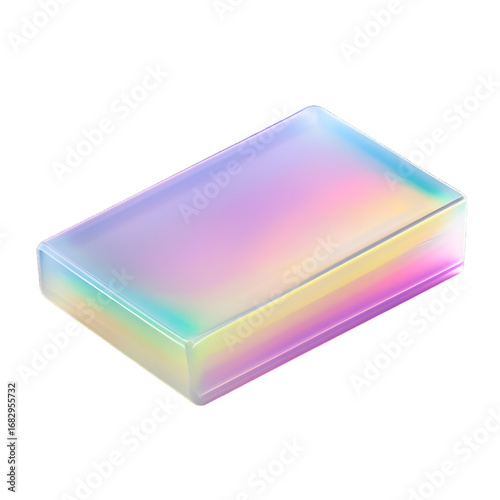 Wallpaper Mural Elegant Pastel Gradient Translucent Silicone Rectangle Image Torontodigital.ca