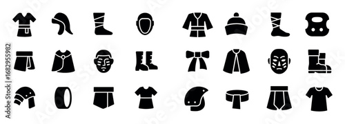 Traditional Sports Icon Set