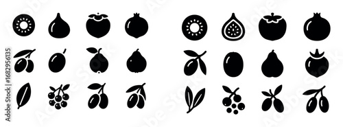 Temperate Fruit Icons