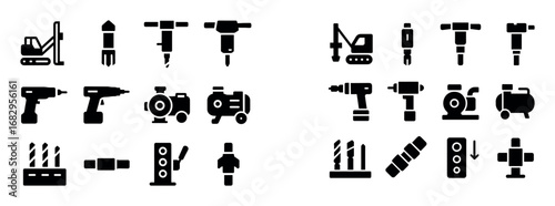 Quarry Equipment Icons
