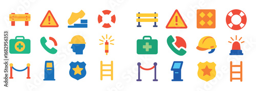 Safety Icons Set