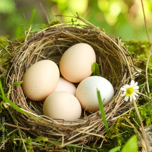 Eggs in a nest