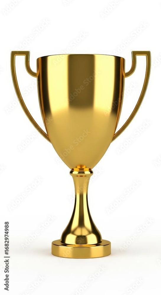custom made wallpaper toronto digitalGolden trophy cup isolated on white background for award ceremony