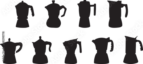 Kitchenware, Silhouette, Cooking, Utensil, Home, Outline, Kitchen, Tool, Appliance, Food, Tableware, Graphic, Set, Design, Culinary, Cookware, Domestic