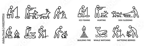 Alaskan Life Icons
