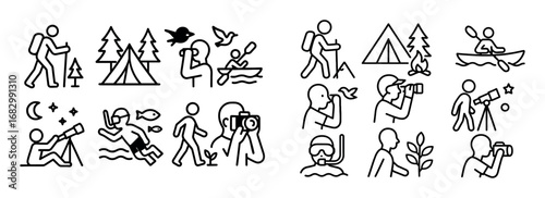 Eco Tourism Icons