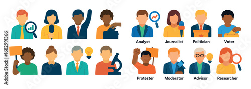 Political Icons Grid