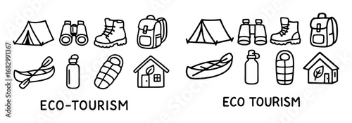 Eco Tourism Icons