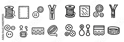 Sewing Accessory Doodles