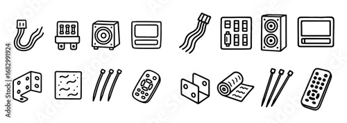 Car Audio Icons