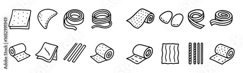 Sewing Supplies Icons