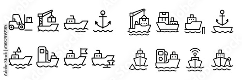 Shipping Activity Icons