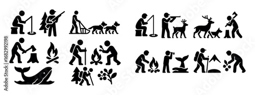 Alaskan Life Icons