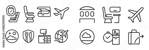 In-Flight Icon Set