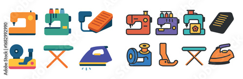 Sewing Icon Set