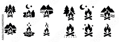 Campfire Icons Collection
