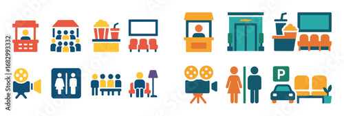 Cinema Icons Grid
