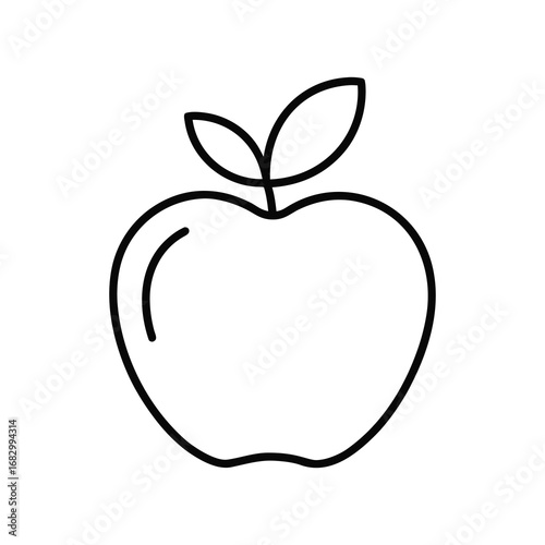 It captures the key elements—color, object, style, and the leaf—without extra punctuation