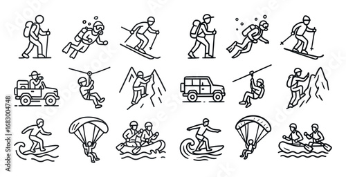 Adventure Icon Grid