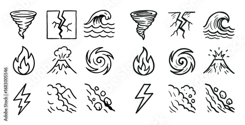 Natural Disaster Icons