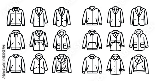 Outerwear Icon Grid