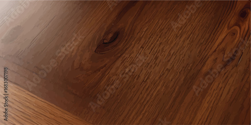 Glossy polished wood texture with golden brown shine and elegant natural grain background for cozy design  