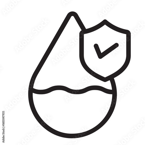water line icon