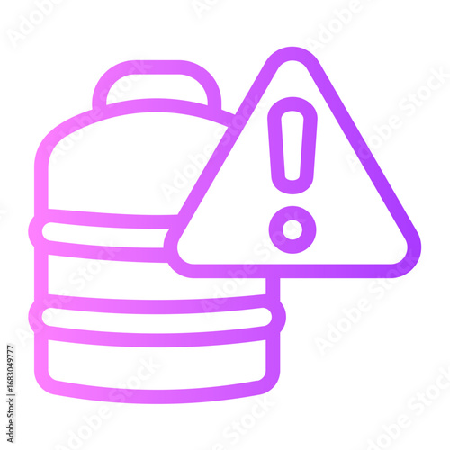 water tank gradient icon